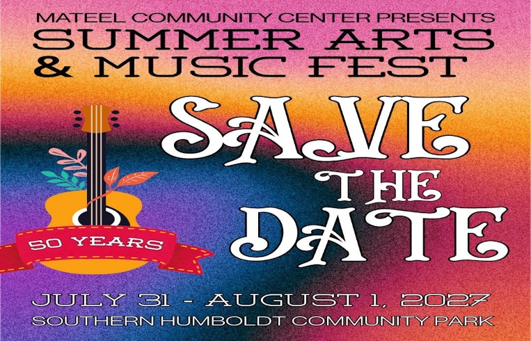 50th Anniversary Summer Arts & Music Festival New Dates July 31st & Aug. 1st 2027